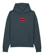 Box Logo Organic Oversized Hoodie - Dripin Clothing