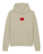 Box Logo Organic Oversized Hoodie - Dripin Clothing