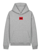 Box Logo Organic Oversized Hoodie - Dripin Clothing