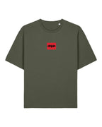 Box Logo Organic Relaxed T-Shirt - Dripin Clothing