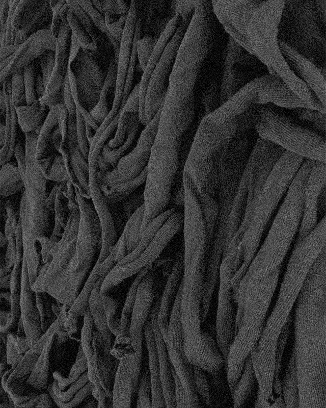 Recycled Cotton bunched up
