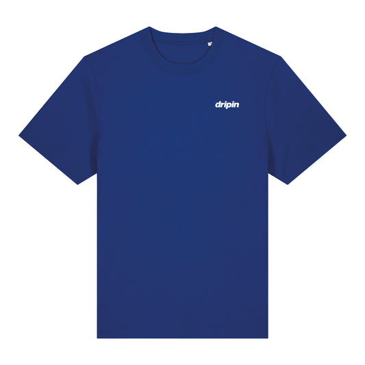 Blue Organic Relaxed T-Shirt