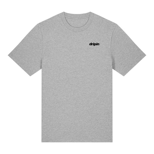 Heather Grey Organic Relaxed T-Shirt